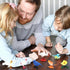 ONEST 34 Pieces Mini Bird Figurines Playset - Hand Painted Realistic Resin Bird Figures for Kids