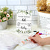26 Set 15 10 Pcs Baby Bibs and Game Baby Shower Game Sign White Feeder Bibs Fabric Markers for Gender Reveal (Green