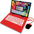 LEXiBOOK Miraculous Educational and Bilingual Laptop, English/Spanish Toy for Kids, 124 Activities with Ladybug