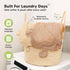 2-Pack 30x30 KeaBabies Hooded Baby Towels for Newborn - Soft & Absorbent Viscose from Bamboo Baby Bath Towels with Hood