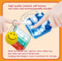 DOPWQAA 200 Pcs Mini Pop Bubble Fidget Toys for Party Favors, Pop Toy Bulk for Party Favor, Classroom Student Prizes