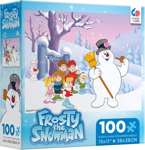 Ceaco - Frosty The Snowman - Fun with Frosty - 100 Piece Jigsaw Puzzle