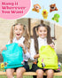 Kidific 24 Pack 3-5, 4-8, 8-12, Mini Stuffed Animals, Small Plush Keychain Party Favors for Kids Bulk Treasure Box Toys