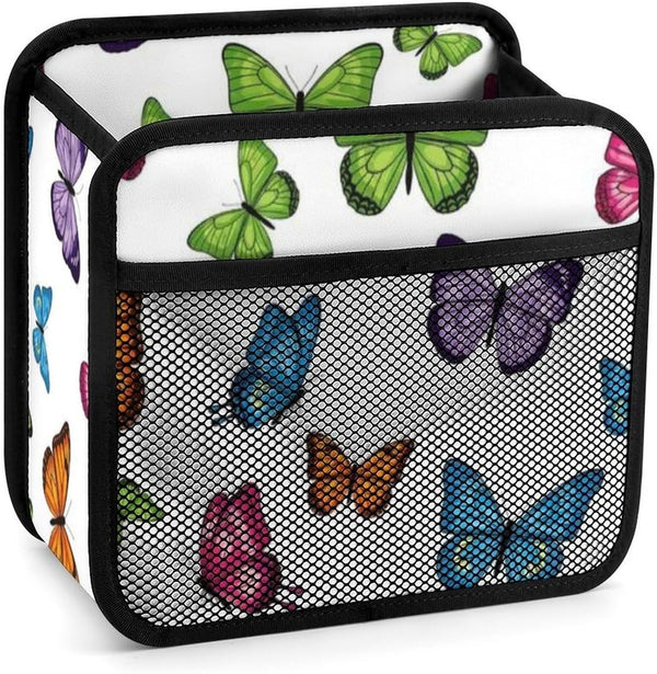 PPIKTC Spacious Hanging Auto Seat Organizer with Ventilated Mesh Pockets for Wet Wipes