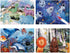 4 in 1 Increasing Difficulty Kids Puzzle, Ages 3-8, 24-60 Piece Educational Puzzles for Boys and Girls