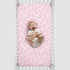 Carter's Soft Pink Dinosaur Princess Fitted Crib Sheet