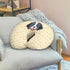 Hechitok Dog Pattern Nursing Pillow Slipcover Sleeve, Ultra-Soft Baby Nursing Pillow Removable Cover for Breastfeeding
