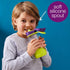 b.box 15oz Sport Spout Bottle: Kids Water Bottle with Durable Tritan, Leak Proof, BPA Free (Lilac Pop)