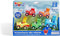 hand2mind Numberblocks Mini Vehicles, Race Car Toy Playsets, Counting and Math Toys for Kids 3-5 Birthday Gifts