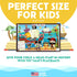 Tot Talk U.S. Presidents Educational Placemat for Kids - Double-Sided, Waterproof, 17.5" x 11.5"