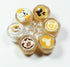 6 Mix Coffee Latte Art Dollhouse Miniature Tiny Beverage Accessories for Collectibles