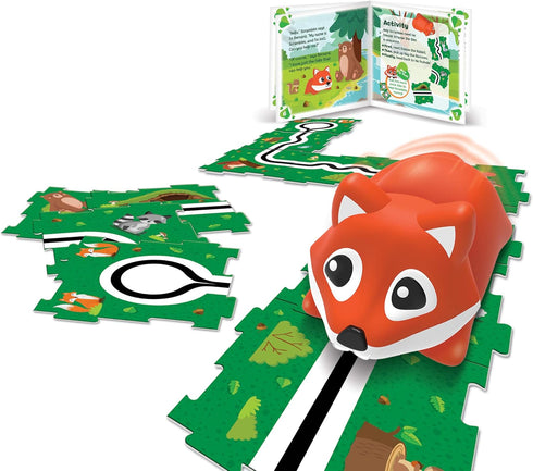 Learning Resources Coding Critters Go Pets Scrambles the Fox, Screen-Free Early Coding Toy for Kids, 14 Pieces