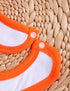 My First Halloween Baby Bibs for Boys and Girls, Drooling and Teething (Pumpkin Orange)