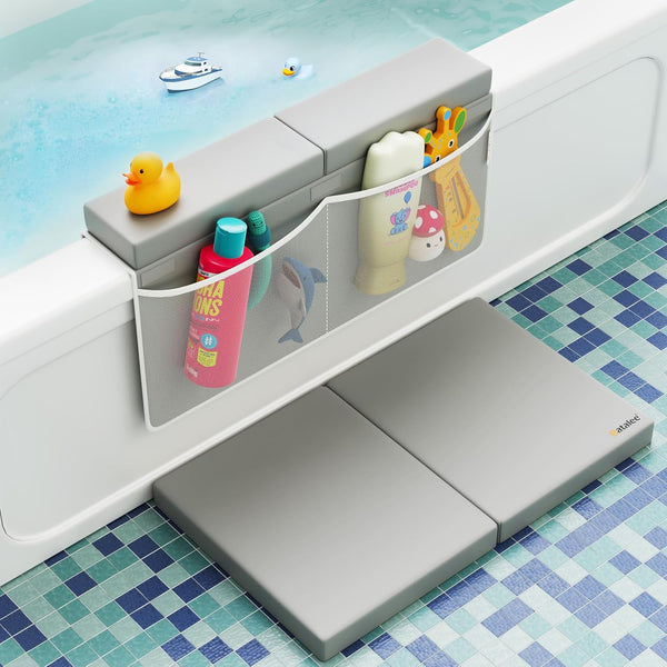 Premium Bath Kneeler, Baby Bath Kneeler and Elbow Rest Pad Set, Kneeling