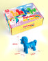 Coogam Unicorn Uppercase & Lowercase Letters Matching Game, 13pcs Double-Sided ABC Letter Toys for Toddlers