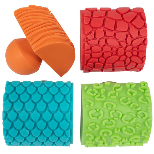 READY 2 LEARN Paint & Dough Animal Rockers | Set of 4