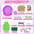 8-12, 8-12, 8 9 10 11 12 Pottery Wheel for Kids, Arts and Crafts for Kids Ages Crafts for Girls Complete DIY Clay Wheel