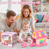 1 12-in-1 1-2, 1st 6-12 12-18 Toddler Toys for Year Old Girl Gifts, Montessori Musical House Toddler Learning Toys