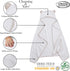 Set Channing & Yates Premium Organic Baby Towel - Soft Viscose Bamboo Hooded Towel & Washcloth - Girl & Boy Bath
