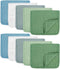 NUEUAP Muslin Burp Cloths, Soft, Breathable, Skin-Friendly and Non-irritating.Baby Essentials .Size 20X10 Inches,Easy