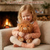 SuzziPals Heatable & Coolable Highland Cow Weighted Stuffed Animals, Microwavable Stuffed Animals Heating Pad