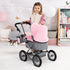 67 41 68 1300800 Bayer Design Baby Doll Trendy Pram in Grey/Pink, x x centimeters