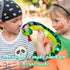 Houwsbaby 40'' Green Realistic Light Up Snake Stuffed Animal, Glowing Plush Toy for Practical Jokes, Kids Christmas Gift