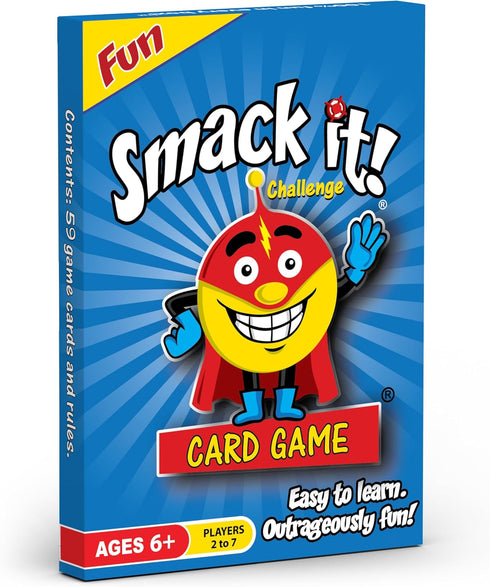 Arizona GameCo Smack It! Family Card Game for Kids - Fun, Easy to Learn, Perfect Gift for Ages 6-12