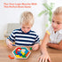 Coogam Wooden Hexagon Puzzle for Kid Adults - Shape Pattern Block Tangram Brain Teaser Toy Geometry Logic IQ Game STEM