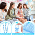 36 ZYFLSQ Pieces Baby Shower Pacifiers Necklace, Cute Acrylic Pacifier Necklaces for Baby Shower Games Boy Charm, Party