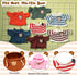 Zhanmai 12 Set Cute Bear Stuffed Animals with Removable Clothes - 12 Inch Plush Toy Gift for Kids