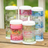 Innobaby Packin' Smart Stackable Storage System for Formula and Baby Snacks, 5 Stackable Cups in Blueberry Sorbet