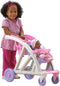 American Plastic Toys Shop with Me Stroller for Toddler & Kids Ages
