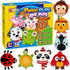 BAODLON Arts and Crafts Kits for Kids, 12 Pack Simple Crafts Animal Paper Plate Art Kit for Toddlers