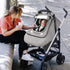 Cozy, Winter Baby Car Seat Cover Waterproof, Windproof Car Seat Covers for Newborns with Double-Layer Window, Infant