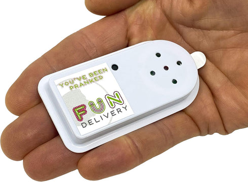 FUN delivery Annoying Custom Sound Prank Device Recordable Hidden Noise Maker for Stealth Pranks Office, Friends