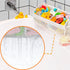 Original Two Compartment Easy-access Mesh Bath Toy Organizer for Bath Tub with Large Openings Quick Drying Cute Toddler Bath Toy Storage Holder for Baby by Austion