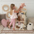 Wooden Stuffed Animal Storage for Kids Large Toy Storage Organizer & Holder for Your Kids Playroom or Nursery Easy