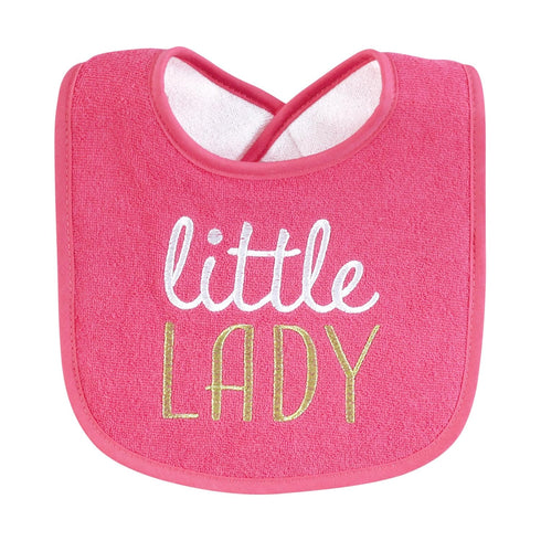My Mama Cotton Terry Drooler Bibs for Infants - One Size Fits All