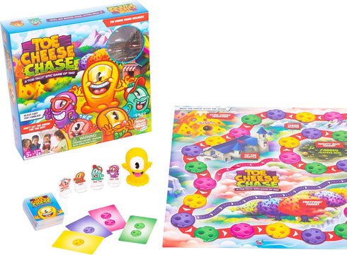 WHAT DO YOU MEME? Toe Cheese Chase - Silly Board Game for Family Game Night