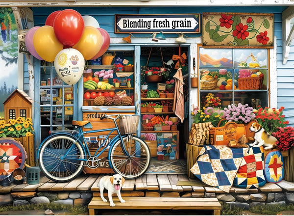 WSCXSC 300 Piece Puzzles for Adults Dog Fruit Balloon Puzzle 300 Pieces Jigsaw