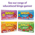 QUIZMO Bingo Style Math Game - Multiplication & Division - 2 Game Modes for Ages 8+ - Teach Basic Mathematics