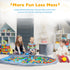 13" 13" 13" SAM AND MABEL Toy Storage Organizer with Play Mat x x Storage Box for Kids' Playroom, Stackable