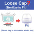 Maymom Dome Caps Compatible with Avent Natural PP Bottles or Natural Glass Bottles, Not for Classic Dome