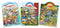 Melissa & Doug M&D Puffy Sticker Bundle - Pirates, Vehicles and Safari