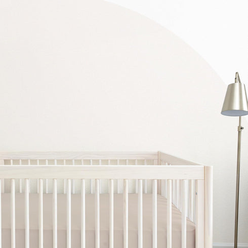 (28"x52", Makemake Organics GOTS Certified Organic Cotton Fitted Crib Sheet Soft Breathable Taupe)
