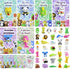 36 Pack Valentines Cards for Kids Classroom - Valentine's Greeting Cards with Cartoon Animal Erasers