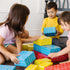 Melissa & Doug Jumbo Extra-Thick Cardboard Building Blocks - 40 Blocks in 3 Sizes for Pretend Building