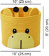 T&T Homewares Small Giraffe Baskets for Baby Diaper Organizer, Nursery Storage Room Decor, Kids Room Organizer, Cat Dog