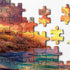 Beach Ocean Lighthouse Puzzle for Adults, 1000 Pieces, Summer Sunset Landscape Jigsaw Puzzle